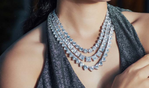 Lab diamond necklaces