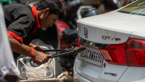 book hsrp number plate
