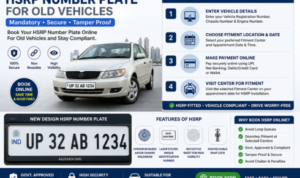 number plate booking